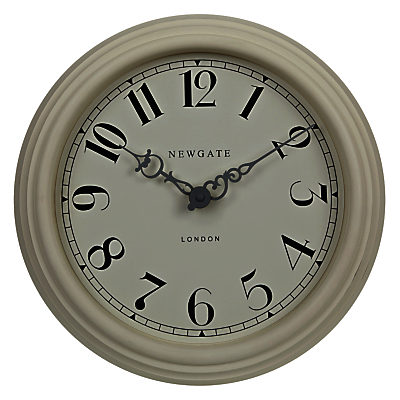 Newgate Dormitory Clock White Newgate Dormitory Clock White